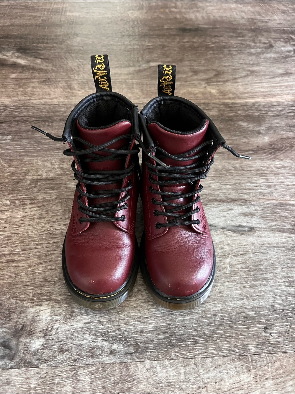 Dr. Martens  Leather Lace-Up Boots